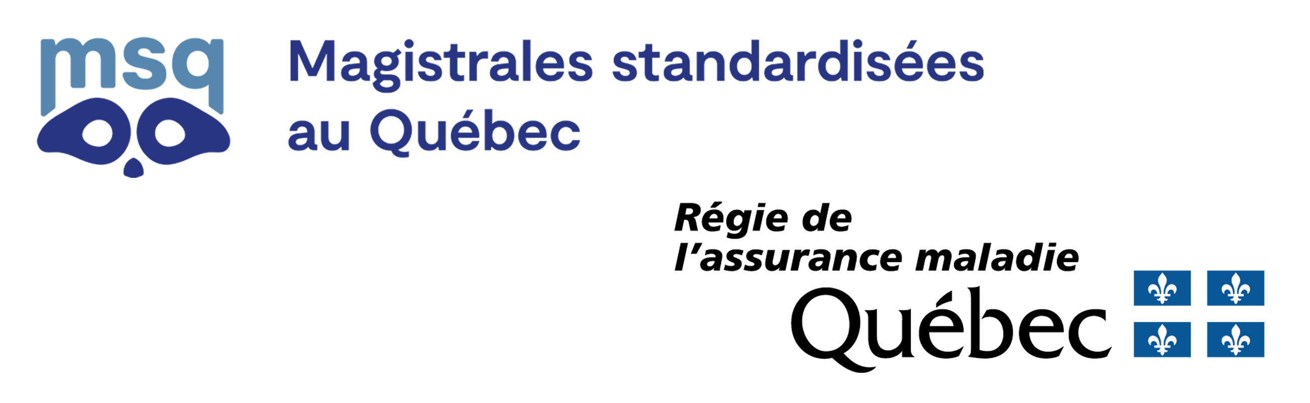 Logo de MSQ et de la RAMQ